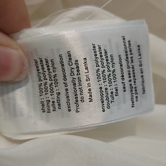 Girls size 10 David Bridal's dress - Picture 7 of 7